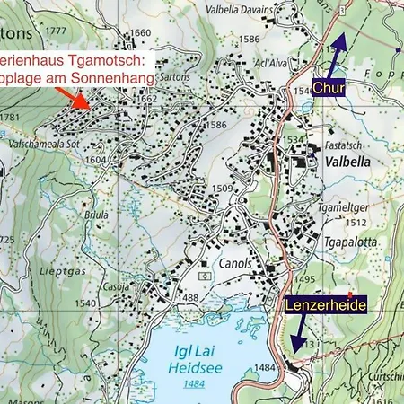 Apartment Haus Tgamotsch***- In *