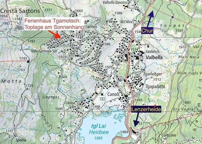 Appartement Haus Tgamotsch***- In *